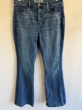 IDYLLWIND Miranda Lambert Women's Size 14 Bootcut Flare Jeans Blue Denim Western